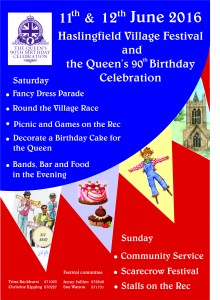 queens second 90th birthday poster